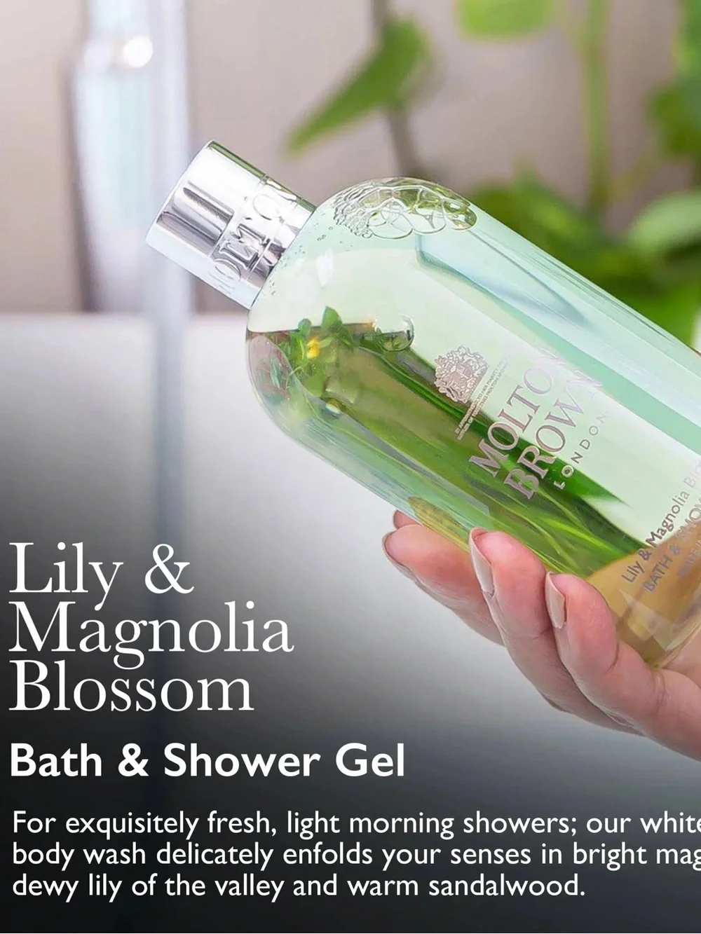 NEW Molton Brown Lily & Magnolia Blossom Body Wash